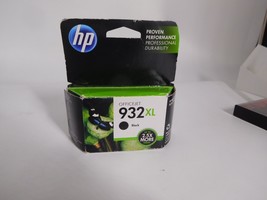 Genuine HP 932XL Black Ink Cartridge New In Retail Box 932 XL Exp 2016  - $13.81