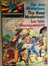 Classics Illustrated The Three Musketeers (tri-lingual) EuroComics #3 VG+ - £15.78 GBP