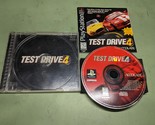 Test Drive 4 Sony PlayStation 1 Complete in Box - $5.49