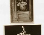 Peeping Tom &amp; Lady Godiva Real Photo Coventry Postcards - $13.86