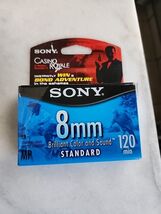 Sony 8mm P6-120MPL 120 Minute Video 8 MP Standard Video Tapes Sealed - $9.89