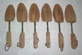 G.H. Bass Cedar Shoe Trees Lot Of 6 Men&#39;s Rochester Shoe Tree Co. LARGE - €42,84 EUR