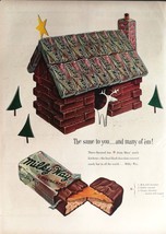Vintage 1953 Mars Bars Milky Way Christmas Full Page Original Ad 723 - $6.92