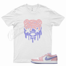 White DRIPPY T Shirt for J1 1 Arctic Punch Purple Pulse Easter Pink Lagoon - £20.60 GBP+