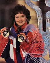 Olympic speed skater Bonnie Blair signed photo  - £39.50 GBP