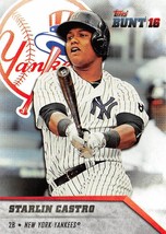 2016 Topps Bunt (PHYSICAL CARD) #62 Starlin Castro New York Yankees - £0.71 GBP