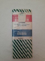 Vintage Penney&#39;s Cotton Color Emerald Striped Single Fold Bias Trim 3 Ya... - £5.32 GBP