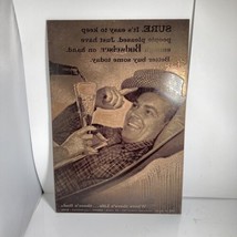 Vintage Budweiser Anheuser Busch Copper Printing Plate  Advertising 8.25”X5.5” - £114.07 GBP