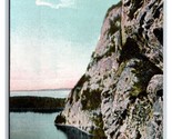 Il Cliff Kineo Moosehead Lago Maine Me Unp Non Usato DB Cartolina U8 - $4.03