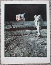 APOLLO 11 TRANQUILITY BASE Color 11&quot; x 14&quot; Original NASA Lithograph 69-H... - $12.30 CAD