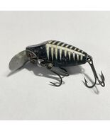 vintage heddon lure Midgit Digit Black &amp; White - $158.65 MXN