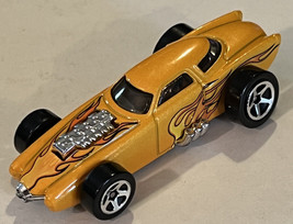 Hot Wheels Yellow Bullet Nose 1:64 Scale Diecast Toy Car Model Mattel - Loose - $5.90