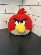 Angry Birds Red 8” Bird Stuffed Plush 2010 Commonwealth Toys - £8.63 GBP