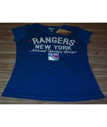 WOMEN&#39;S TEEN NEW YORK RANGERS NHL HOCKEY T-shirt LARGE NEW w/ TAG - $19.80