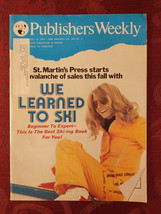 Publishe Rs Weekly Book Trade Magazine July 21 1975 Skiing R. Miriam Brokaw - £12.98 GBP