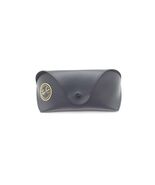 Ray Ban Case Soft Black Faux Leather Sunglasses Eyeglasses Snap Closure - $208.20 MXN