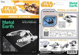 Star Wars Solo Movie Imperial AT-Hauler Metal Earth Laser Cut Steel Model Kit - £9.22 GBP