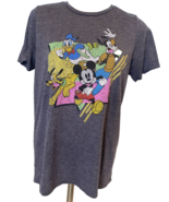Disney Women&#39;s Mickey &amp; Friends Tee Shirt Medium Blue - $13.02 CAD