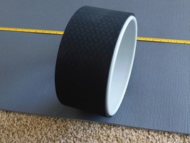 Yoga Wheel by Apana Yoga, gray/black combo (10.5 inches in diameter) - $19.79