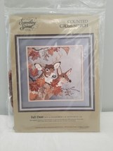 Candamar Something Special ~  Counted Cross Stich Kit ~ Fall Deer 50375 - £7.75 GBP