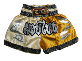 XXL Muay Thai Boxing Short Pants Pant MMA Kickboxing Men Women Workout M... - £23.58 GBP