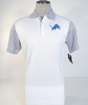 Nike Dri Fit NFL On Field Detroit Lions Short Sleeve Polo Shirt Men&#39;s NWT - $89.99