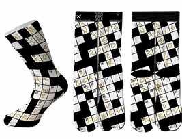 Calze Odd Sox Per Cruciverba Checker OSWIN16WORD 6-13 NWT - $210.17 MXN