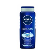 Nivea Men Cool Kick Shower Gel 500 ml - Pack of 6  - €74,58 EUR