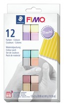 Fimo Professional Soft Polymer Clay 12/Pkg Pastel - £33.99 GBP