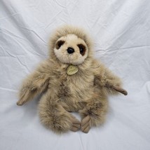 Vintage Aurora Miyoni Sloth Soft Plush Stuffed Animal 8&quot;  - £15.82 GBP