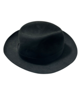 Borsalino Hat 1857 Alessandria Fedora Black Italy See Measurements in Ph... - €160,51 EUR