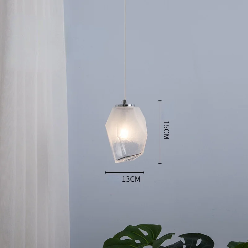  Led Lights room side Lamp Gl Pendant Lamps for Kitchen Dining Living Room Chand - £208.74 GBP