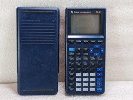 Texas Instruments Graphing Calculator TI-81 Plus FOR PARTS (L2) - £4.71 GBP
