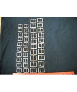 lot of 20ea 1&quot; x 1 3/8&quot; &amp; 20ea 1&quot; x 7/8&quot; Chromed Metal Buckle used TOTAL... - $23.52 CAD