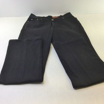 VTG Lawman Western Women’s Denim Black Jeans Size 9 Slim Fit Cotton Blend 58389 - £38.89 GBP