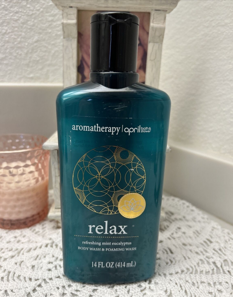 spa luxury aromatherapy RELAX body wash 14oz - NEW! - $5.89