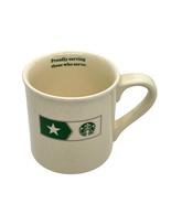 Starbucks Army Proudly Serving Those Who Serve 2013 14 Oz. Coffee Mug - $23.69 CAD