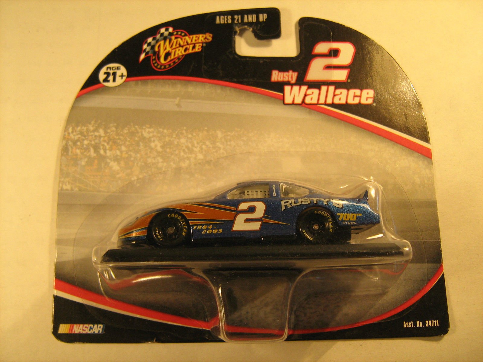 NASCAR 1:64 Scale Car Winner's Circle #2 RUSTY WALLACE 2005 700th Start [N4a] - £11.37 GBP