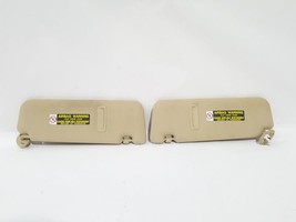 Set of Sun Visor Alabaster Color OEM 2007 2008 2009 Lexus LS460  - $37.88