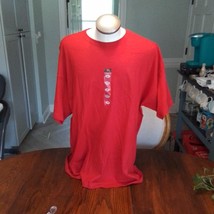 Members Mark Men&#39;s Red T-Shirt 2X, New with Tags, Red Tee, Size 2X, Casu... - $9.90