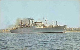 USNS Upshur T-AP 198 Navy Ship Military Sea Transportation Service postcard - £4.97 GBP