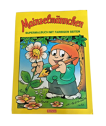 Mainzemannchen Supermalbuch Mit Farbigen Seiten German Coloring Book - £11.98 GBP