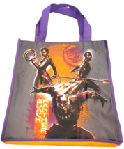 Marvel Black Panther Wakanda Forever Reusable Tote Bag Grocery Halloween NWOT - £13.22 GBP