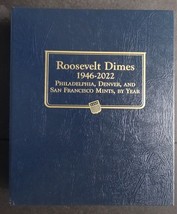 Whitman Roosevelt Dimes Dime Coin Album Book Number 3 1946-2022 #3394 - £28.73 GBP