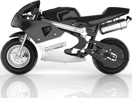 Gas Pocket Bike 49cc Engine Powered 2-Stroke MotoTec Kids Mini Motorcycle Rocket - £361.53 GBP