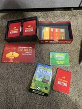 EXPLODING KITTENS Card Game and Expansions complete w packaging/box - £13.20 GBP