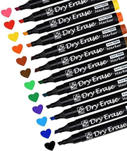 [12 Pack] Upgrade Dry Erase Markers, Dealkits Low-Odor Assorted Colors W... - $18.82