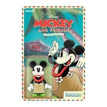 NEW 2022 Super7 Disney Vintage Hawaiian Minnie Mouse ReAction Action Figure - £19.46 GBP