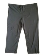 Scrub Pants Bottoms Unisex 2XL Black Cotton Blend Long Leg Drawstring Cl... - $5.62