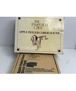 Pampered Chef Apple Peeler Corer Slicer Original Box &amp; Stand - €52,86 EUR